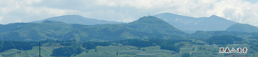 黒石市・黒森山遠景